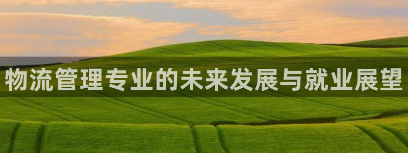 豪门国际昵称：物流管理专业的未来发展