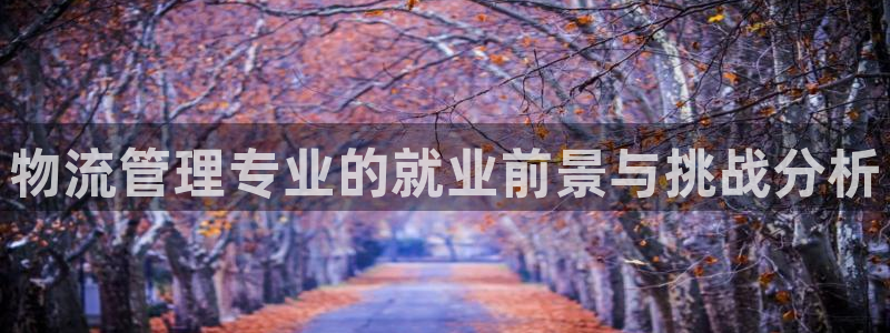 豪门国际p图上分下款通道：物流管理专